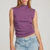 Clearance Haileyy Eggplant Tank Top Women Loungewear | Tops