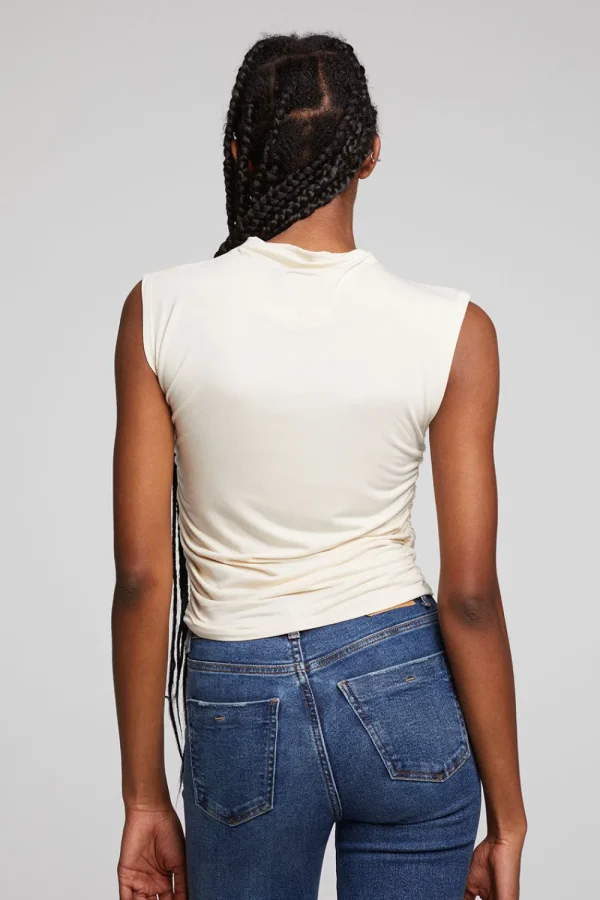 Discount Haileyy White Cap Grey Tank Top Women Loungewear | Tops