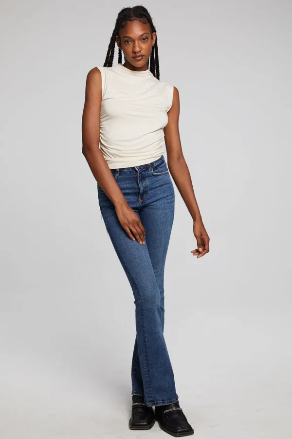 Discount Haileyy White Cap Grey Tank Top Women Loungewear | Tops