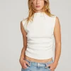 Best Haileyy White Tank Top Women Loungewear | Tops