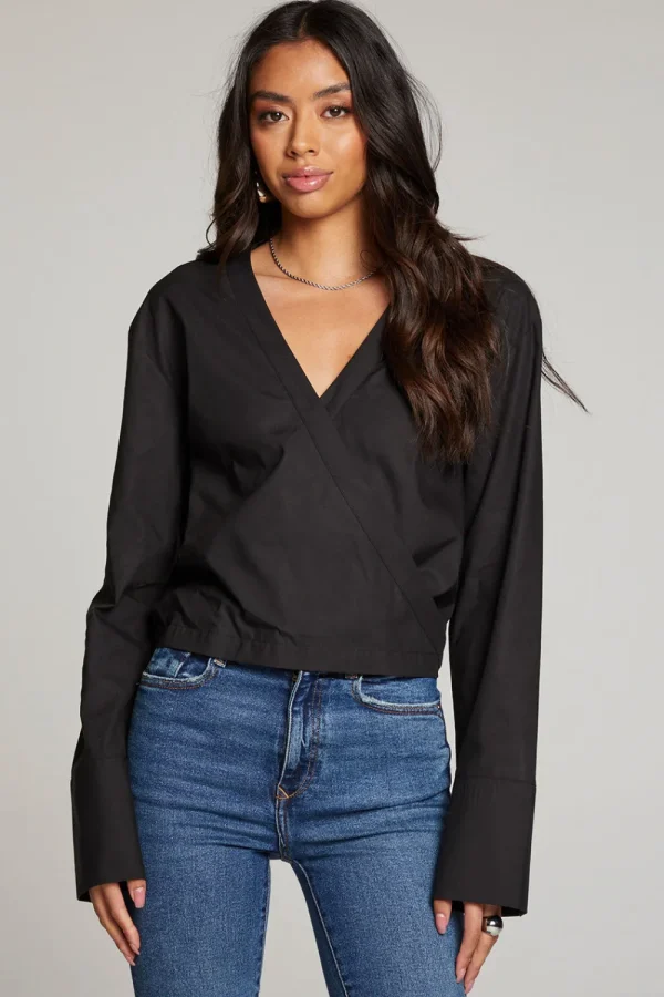 Clearance Haleyy Licorice Blouse Women Loungewear | Tops