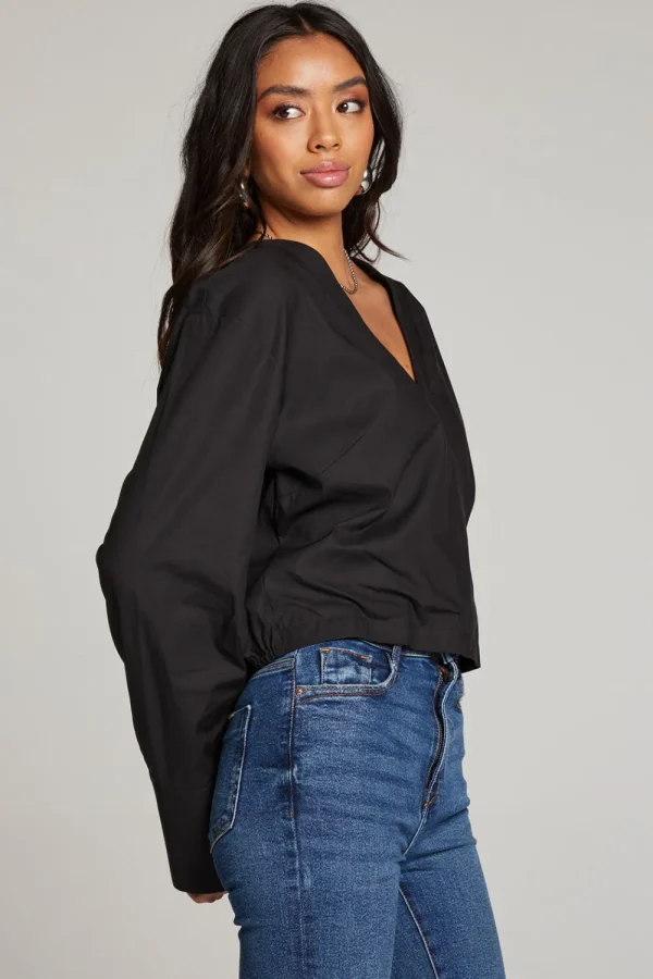 Clearance Haleyy Licorice Blouse Women Loungewear | Tops