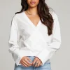 Shop Haleyy White Blouse Women Loungewear | Tops