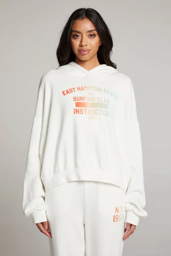 Fashion Hamptons Surf Club Pullover Hoodie Women Loungewear | Graphics