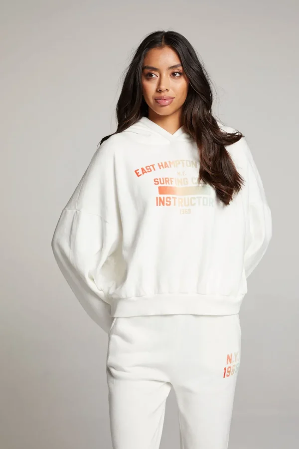 Fashion Hamptons Surf Club Pullover Hoodie Women Loungewear | Graphics