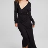Outlet Harmony Licorice Midi Dress Women Loungewear | Dresses
