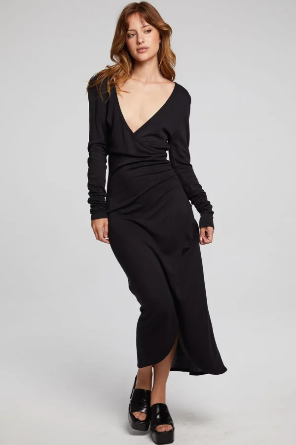 Outlet Harmony Licorice Midi Dress Women Loungewear | Dresses