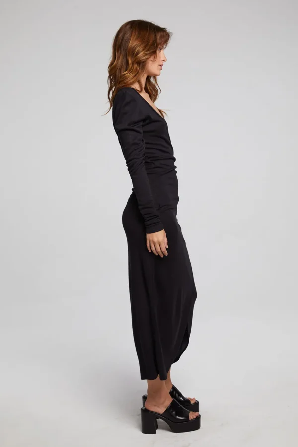 Outlet Harmony Licorice Midi Dress Women Loungewear | Dresses