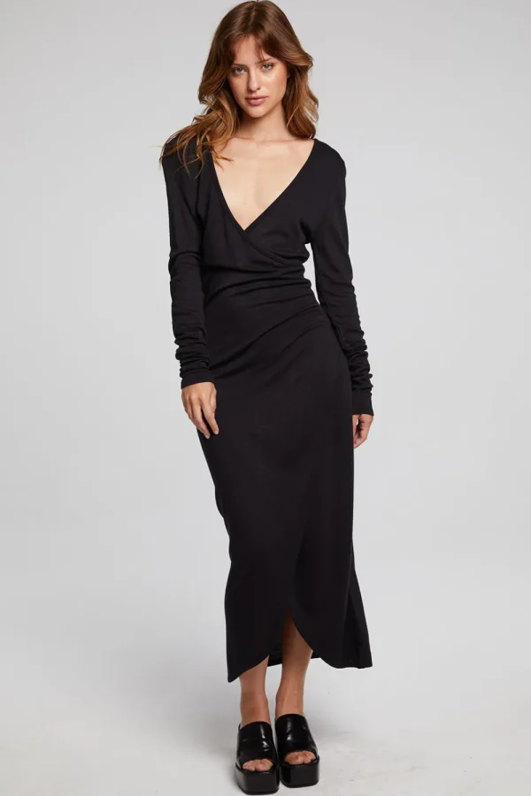 Outlet Harmony Licorice Midi Dress Women Loungewear | Dresses