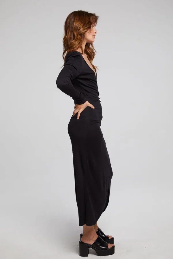 Outlet Harmony Licorice Midi Dress Women Loungewear | Dresses