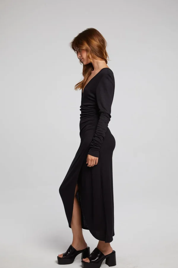 Outlet Harmony Licorice Midi Dress Women Loungewear | Dresses