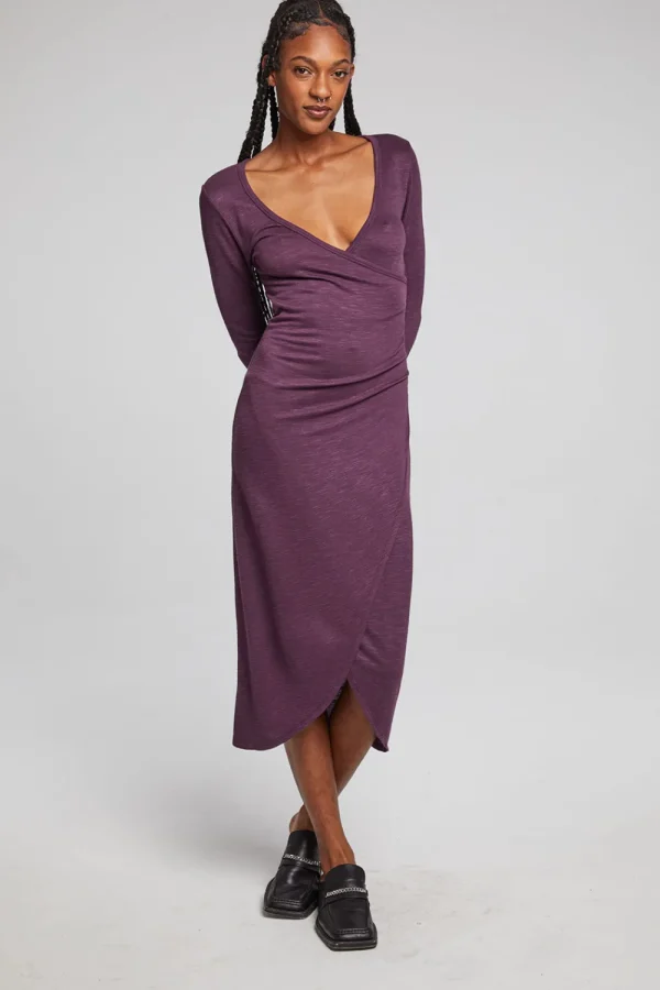 Flash Sale Harmony Plum Perfect Midi Dress Women Loungewear | Dresses