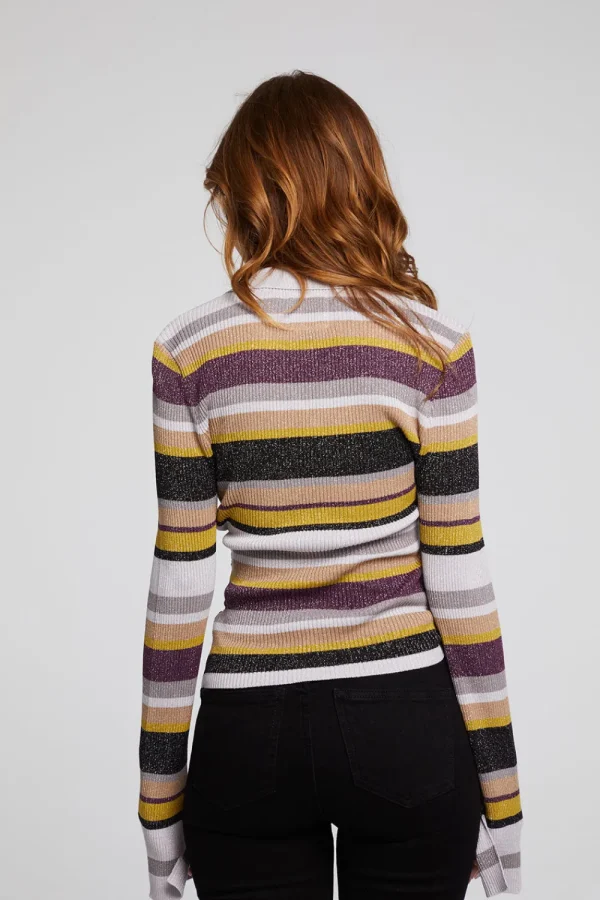 Outlet Harper Haight Street Stripe Long Sleeve Women Loungewear | Tops