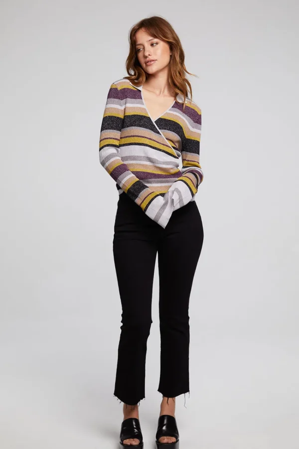 Outlet Harper Haight Street Stripe Long Sleeve Women Loungewear | Tops