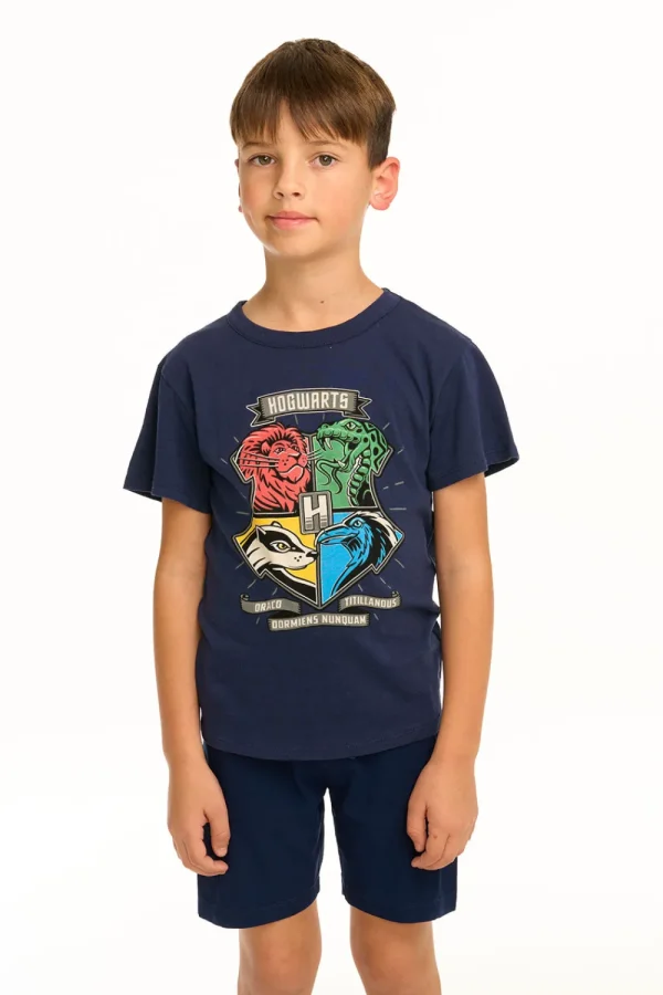 New Harry Potter - Hogwarts Crest Tee Kids/BOY Boys