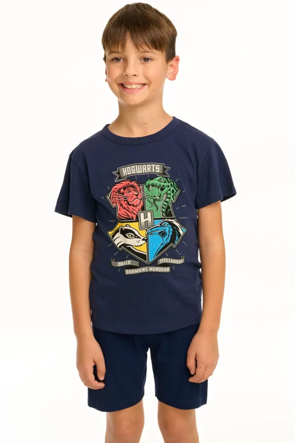 New Harry Potter - Hogwarts Crest Tee Kids/BOY Boys