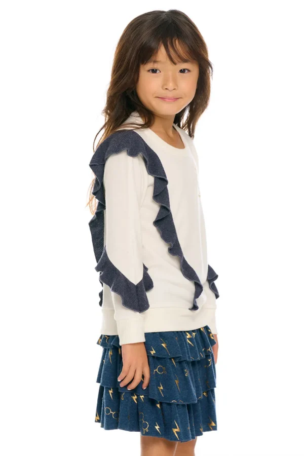 Cheap Harry Potter - Hogwarts Ruffle Pullover Kids Girls