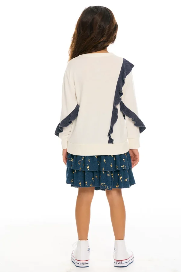 Cheap Harry Potter - Hogwarts Ruffle Pullover Kids Girls