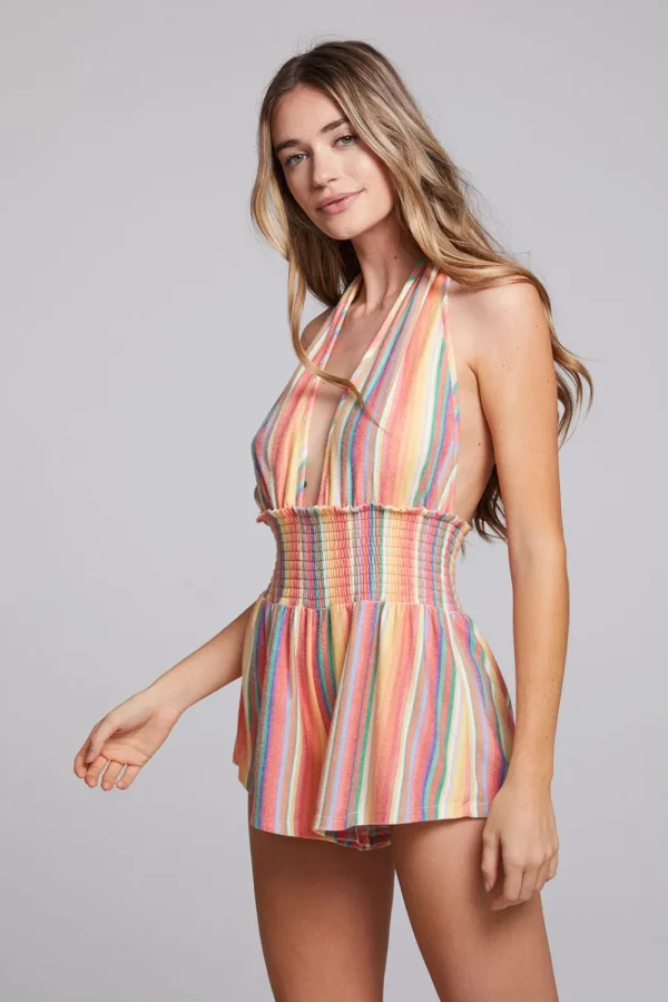 Cheap Hawk Romper - Horizon Stripe Women Loungewear | Bottoms