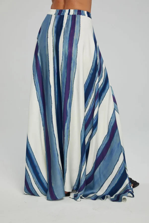 Flash Sale Hazel Maxi Skirt - Pacific Stripe Women Loungewear | Bottoms