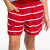Discount Heart Stripe Girls Shorts Kids Girls