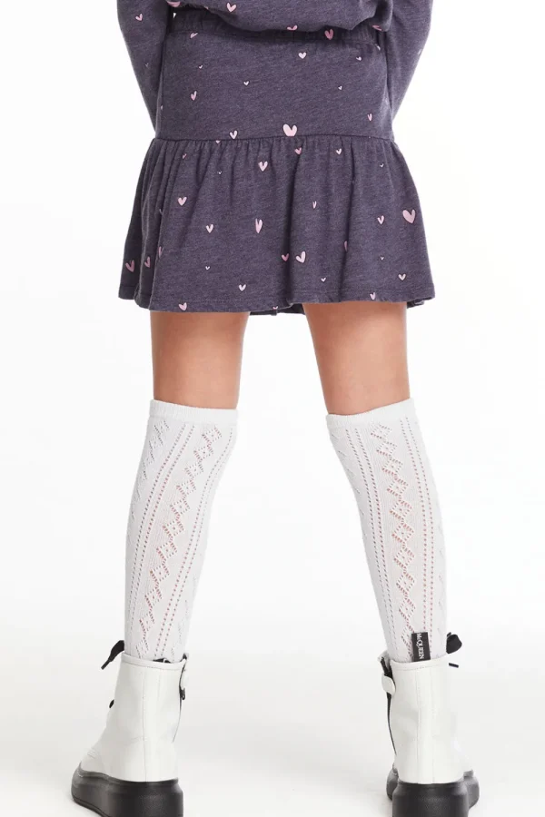 Cheap Hearts Girls Peplum Skort Kids Girls