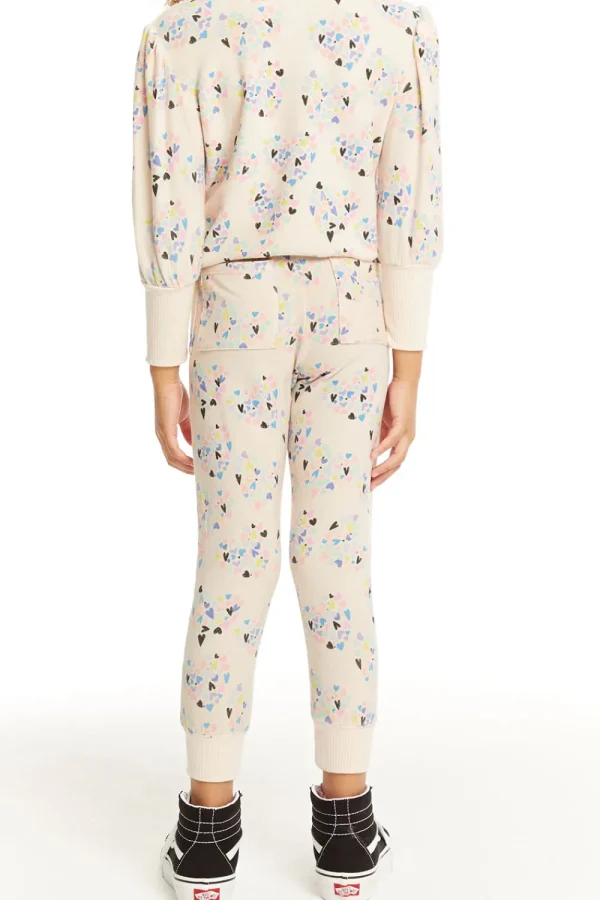 Online Hearts Hearts Hearts Jogger Kids Girls