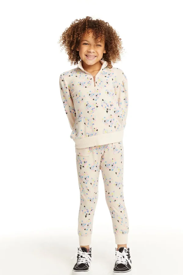 Online Hearts Hearts Hearts Jogger Kids Girls