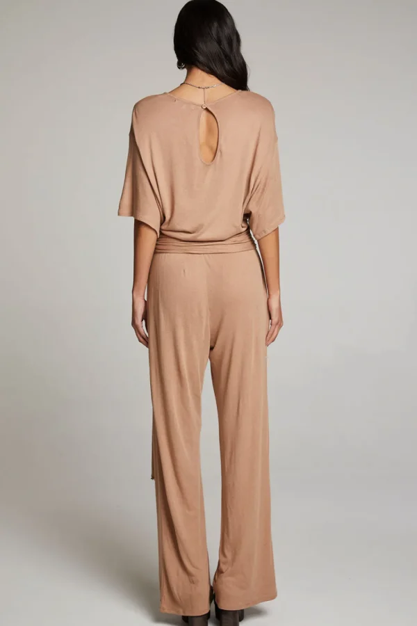 Cheap Heather Warm Taupe Jumpsuit Women Loungewear | Bottoms