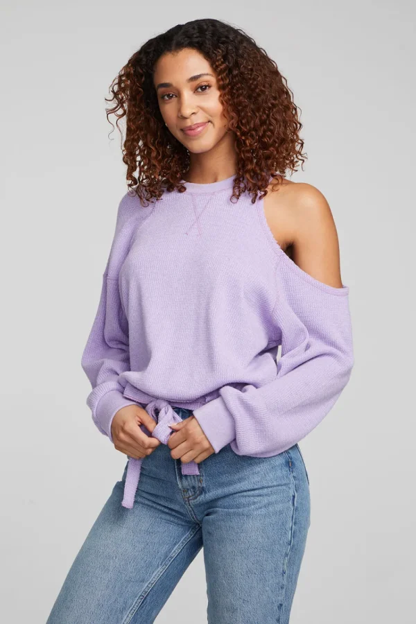 Flash Sale Hendrix Digital Lavender Pullover Women Outerwear | Loungewear