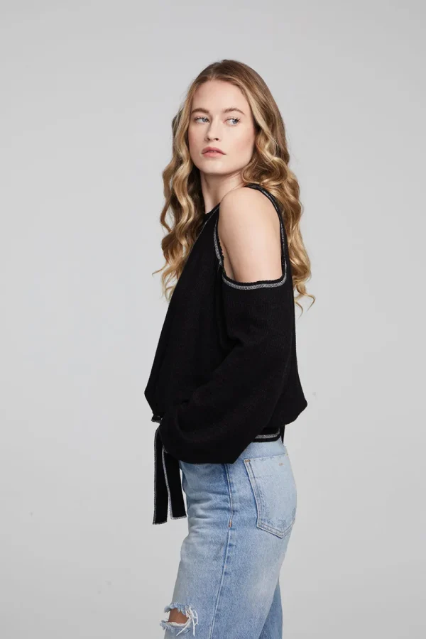Outlet Hendrix Shadow Black Pullover Women Outerwear | Loungewear