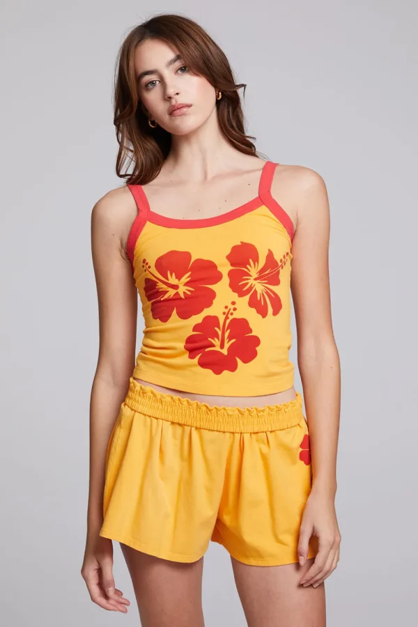 Discount Hibiscus Tank Top Women Loungewear | Graphics