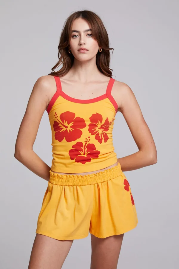 Discount Hibiscus Tank Top Women Loungewear | Graphics