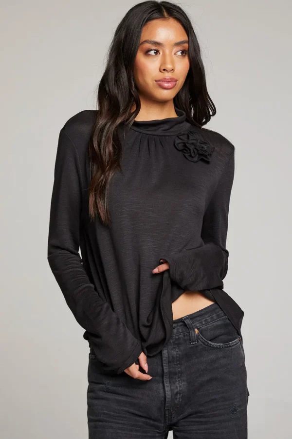 Flash Sale Hill Licorice Long Sleeve Women Loungewear | Tops