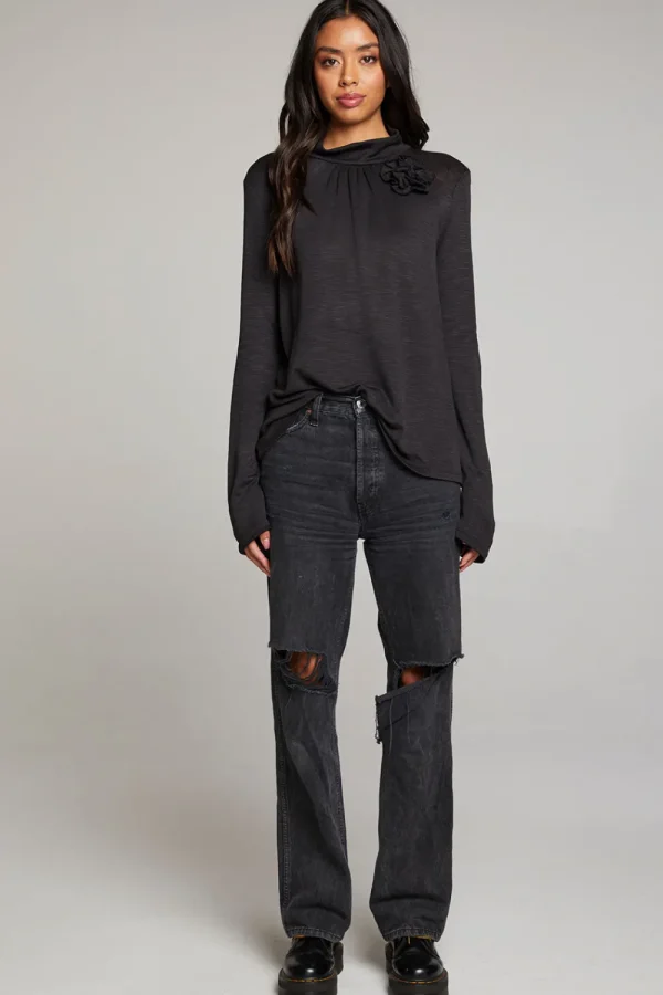 Flash Sale Hill Licorice Long Sleeve Women Loungewear | Tops