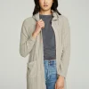 Online Hooded Open Duster Cardigan With Pockets Women Outerwear | Tops