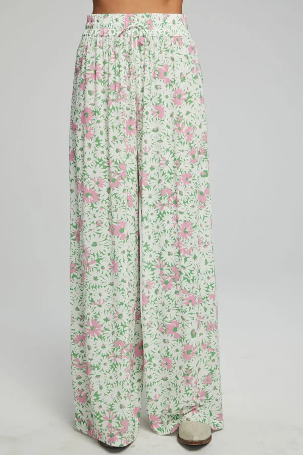 Flash Sale Hudson Joggers - Grass Daisy Floral Women Loungewear | Bottoms