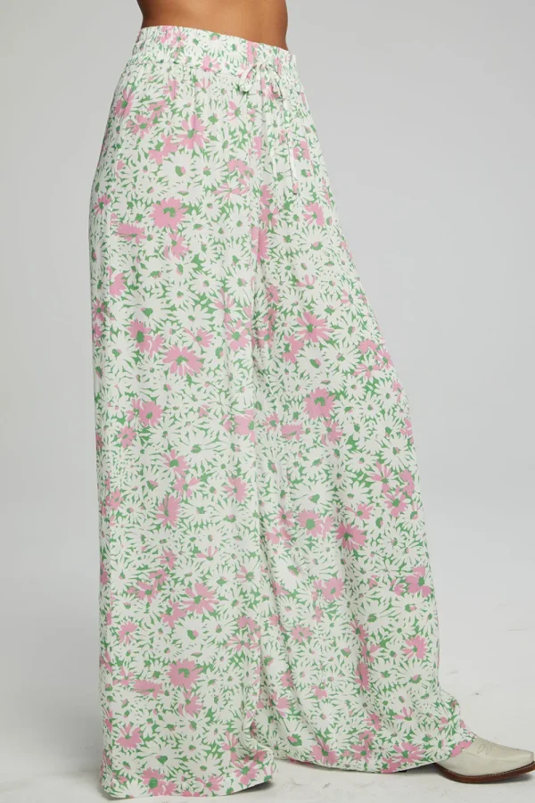 Flash Sale Hudson Joggers - Grass Daisy Floral Women Loungewear | Bottoms