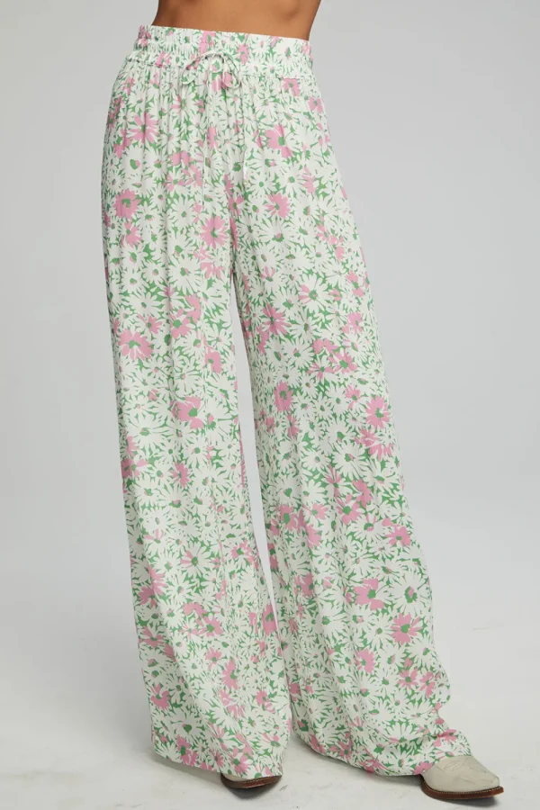 Flash Sale Hudson Joggers - Grass Daisy Floral Women Loungewear | Bottoms