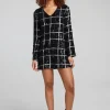 New Hunter Fairfax Plaid Mini Dress Women Loungewear | Dresses