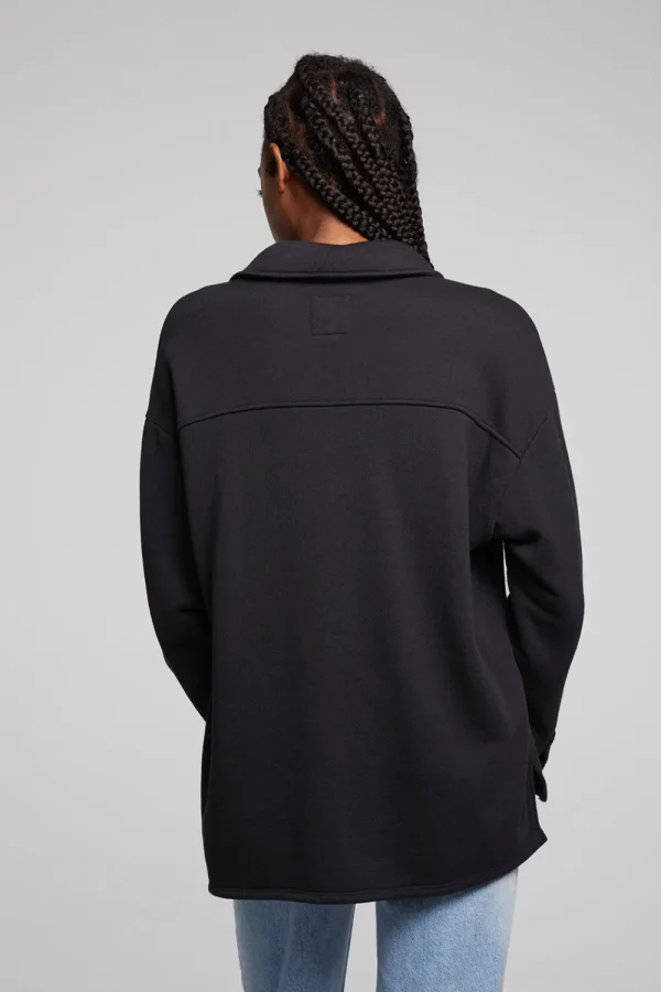 Discount Hyde Licorice Button Down Women Loungewear | Tops