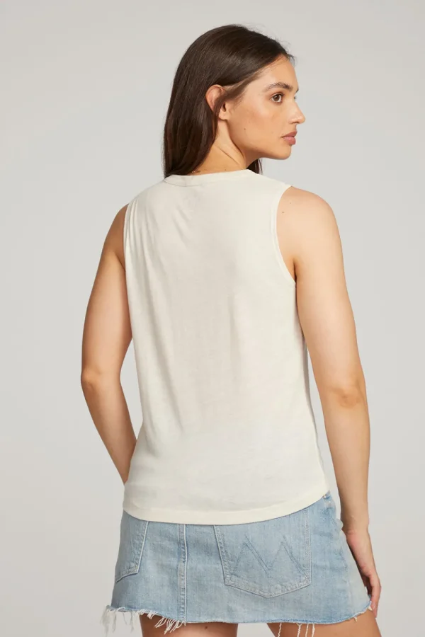 Hot Ibiza Palm Muscle Tee Women Loungewear | Graphics