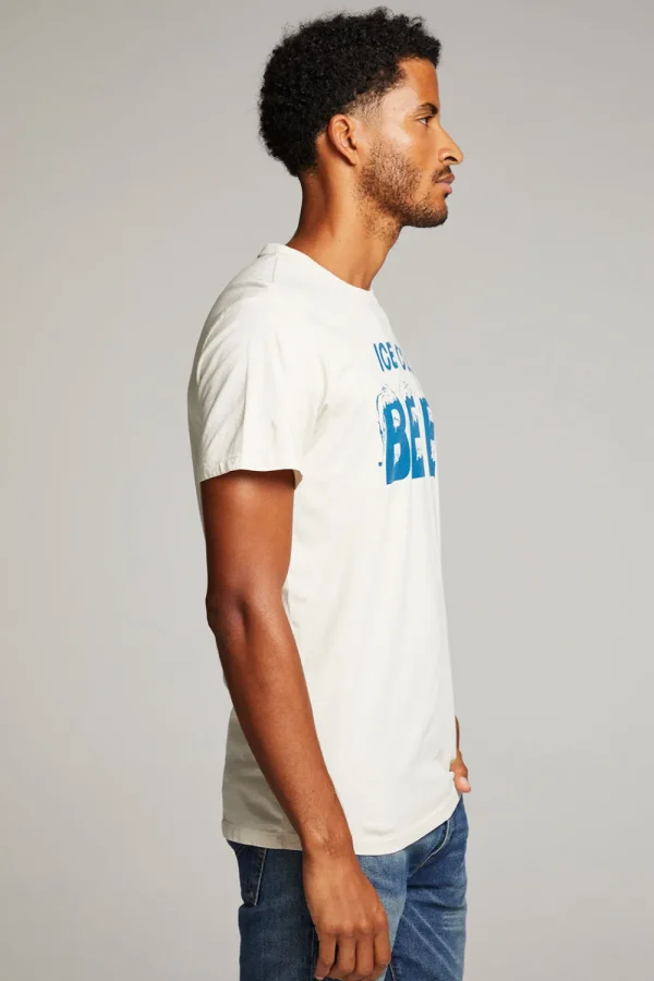 Fashion Ice Cold Beer Mens Tee Tops