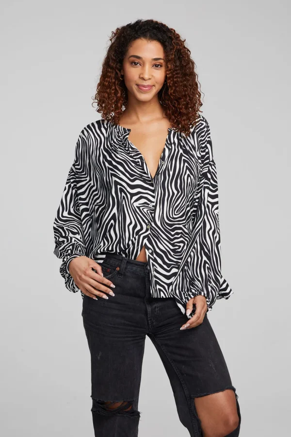 Flash Sale Idol "Wild Thing" Blouse Women Loungewear | Tops