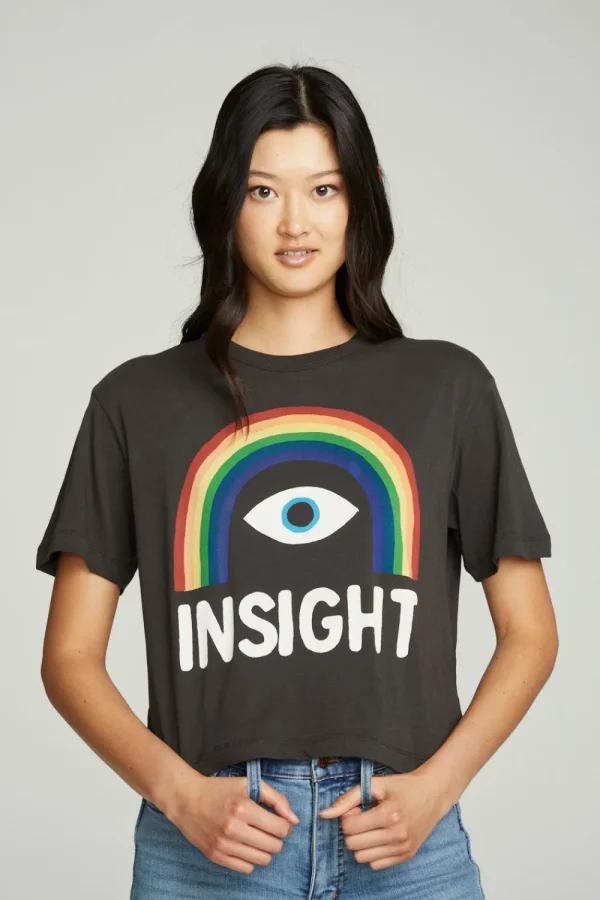 New Insight Rainbow Tee Women Graphics | Tops