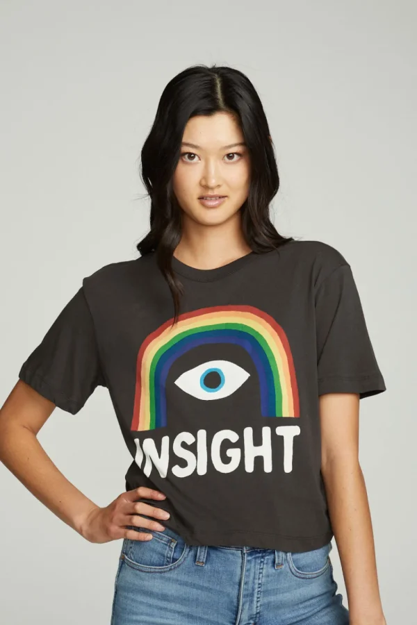New Insight Rainbow Tee Women Graphics | Tops