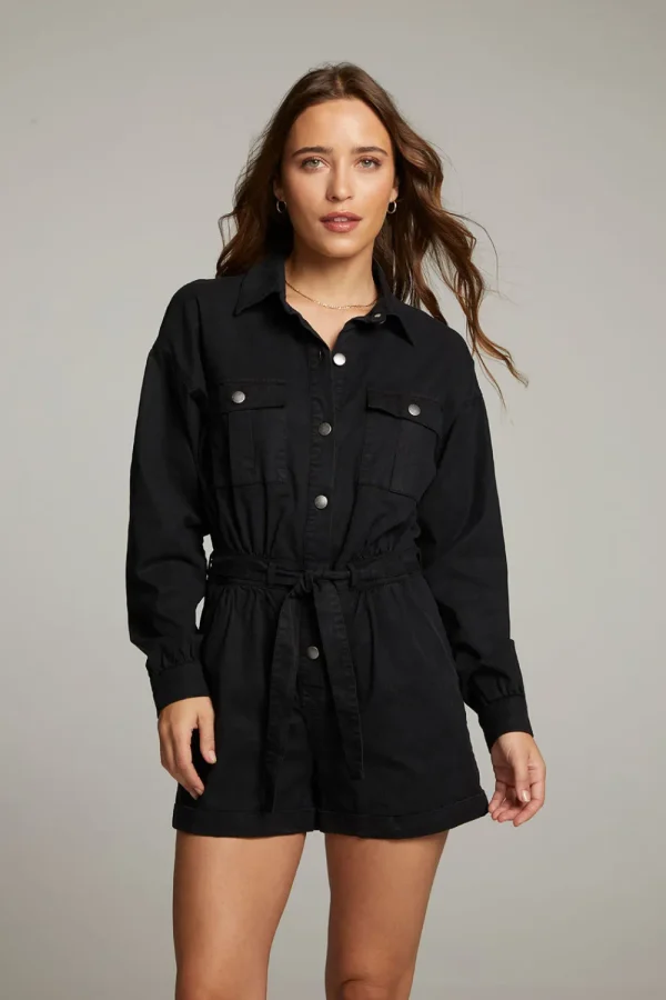 Flash Sale Isabella Licorice Romper Women Loungewear | Bottoms
