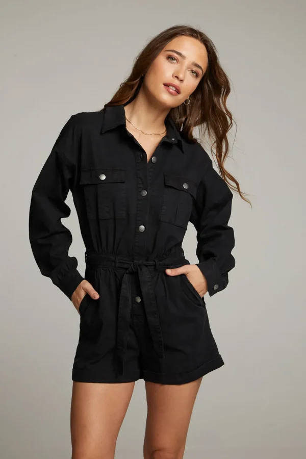 Flash Sale Isabella Licorice Romper Women Loungewear | Bottoms