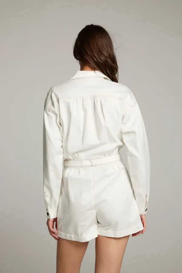Best Isabella White Romper Women Loungewear | Bottoms