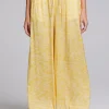 Fashion Ischia Lemon Zest Trousers Women Loungewear | Bottoms